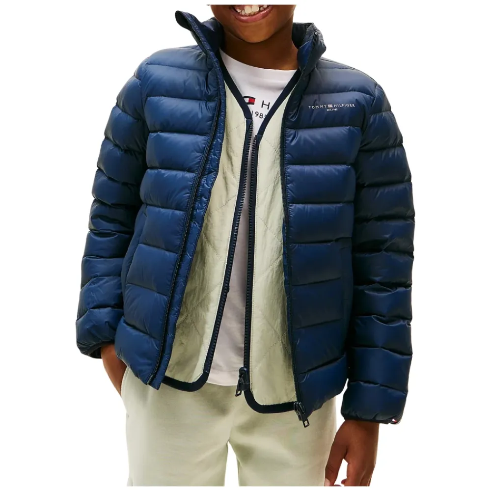 Dunkele Leichte Daunenjacke>Tommy Hilfiger Clearance