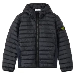 Dunkele Stylische Jacke>Stone Island Outlet
