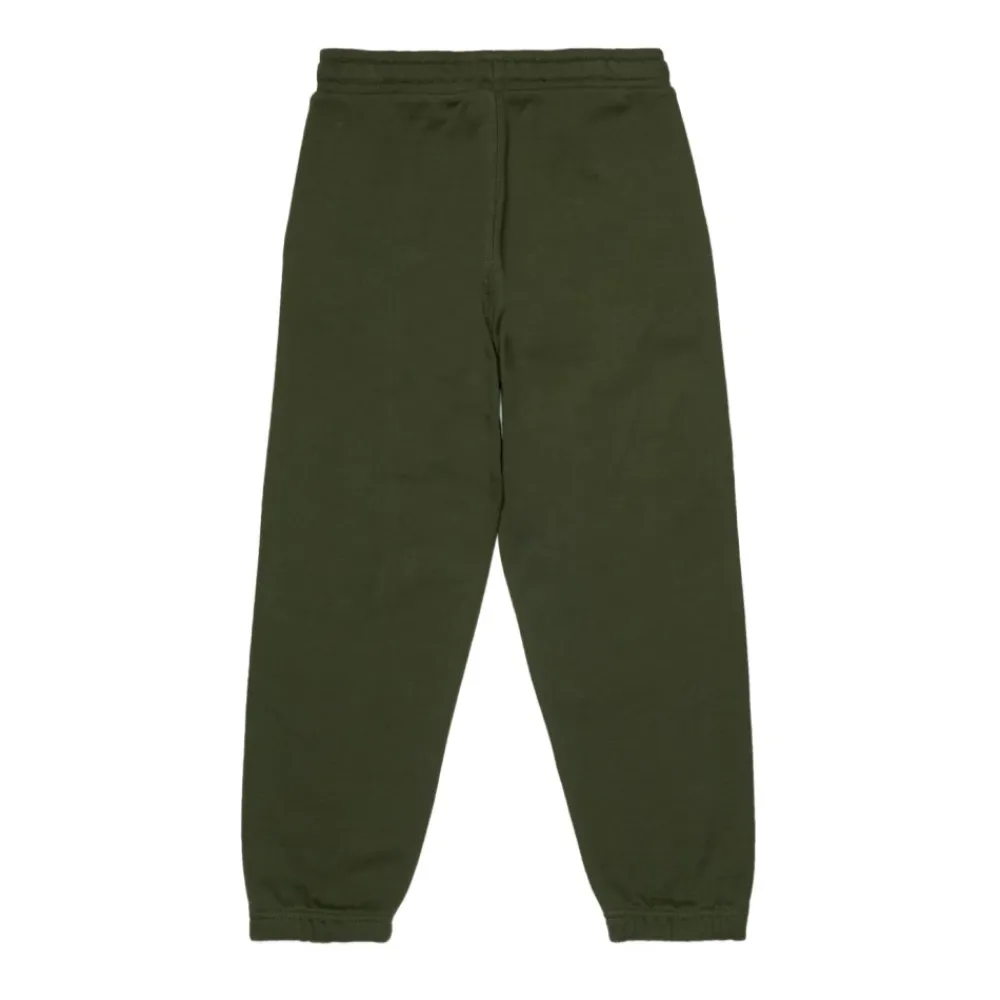 Dunkele Baumwoll-Sweatpants mit gesticktem Logo>Diesel Hot
