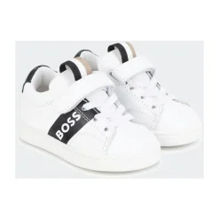 Ecopelle Diagonal Logo Sneakers>Hugo New