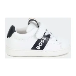 Ecopelle Diagonal Logo Sneakers><noscript><img width=
