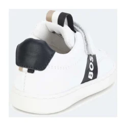 Ecopelle Diagonal Logo Sneakers><noscript><img width=