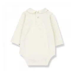 Ecru Baumwolle Peter Pan Kragen Top>1 + IN THE FAMILY Outlet