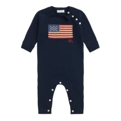 Einteiliger Overall mit Flaggenmuster>Polo Ralph Lauren New
