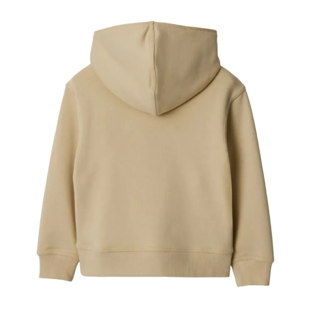 EKD Motif Zip-Up Hoodie>Burberry