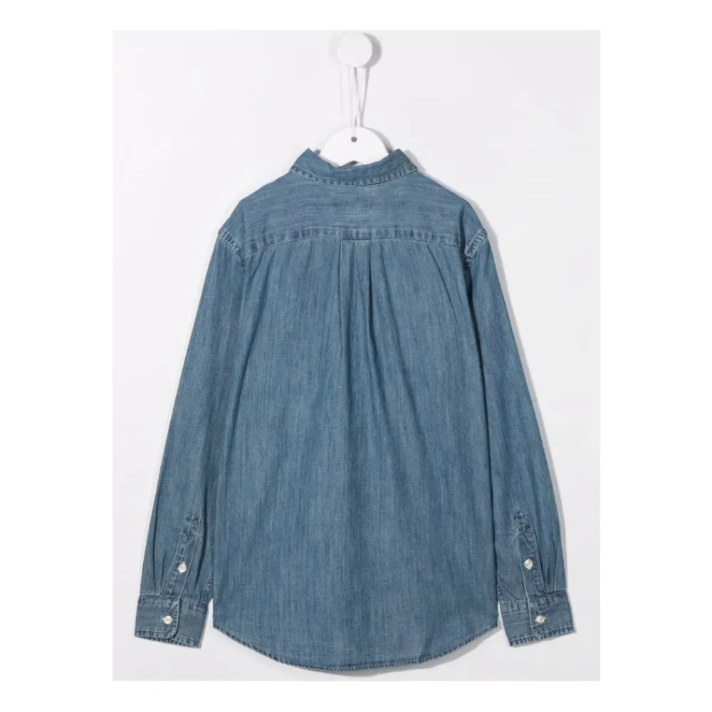 Embroidered Denim Shirt>Polo Ralph Lauren Sale