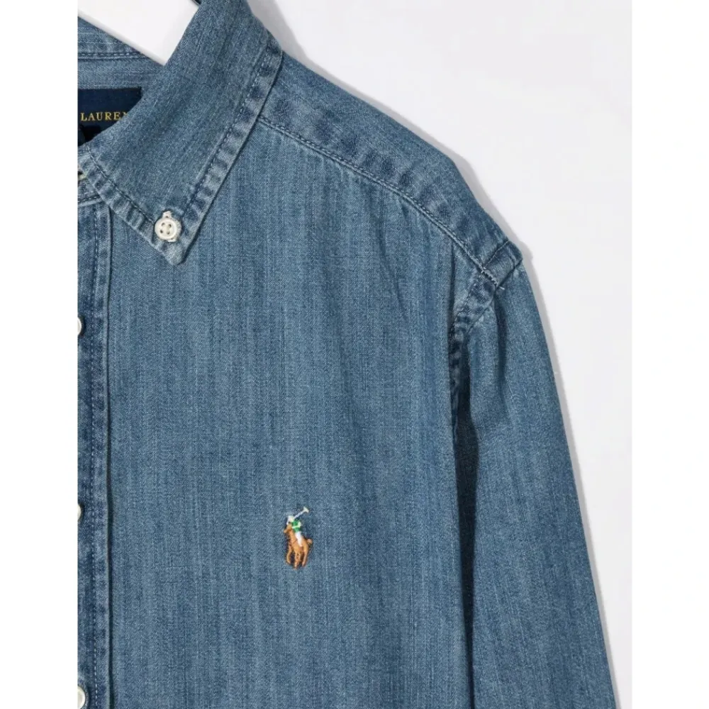 Embroidered Denim Shirt>Polo Ralph Lauren Sale