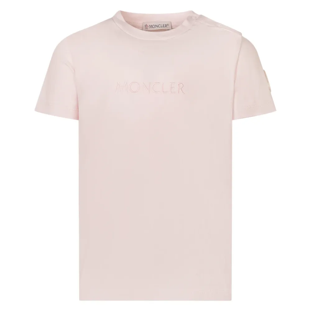 Embroidered Logo T-shirt>Moncler New