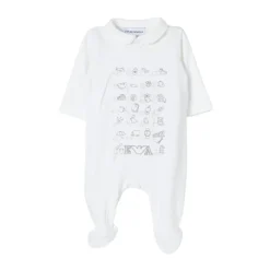 Entzückender Baby Playsuit AllOver Print>Emporio Armani Outlet