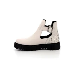 Fantasy Lederstiefel mit Schnallenverschluss><noscript><img width=