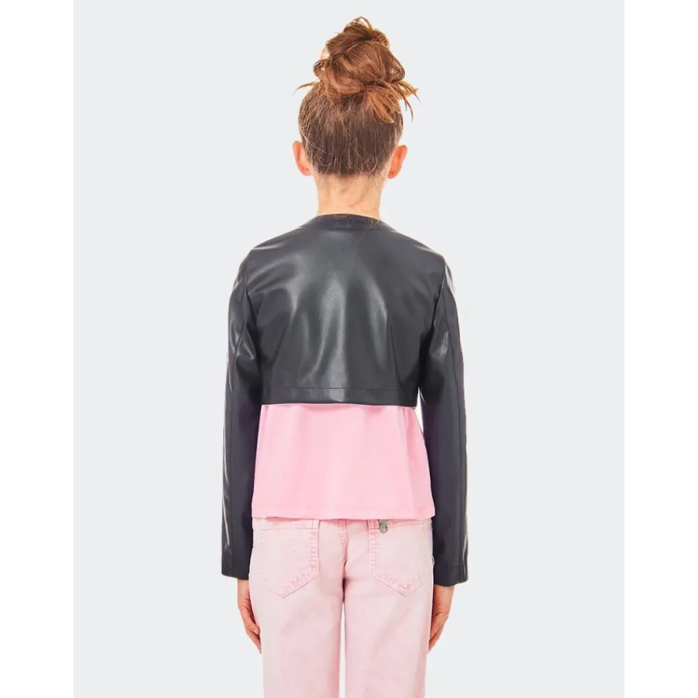 Faux Leather Jacket Shuttle Model>Liu Jo Best
