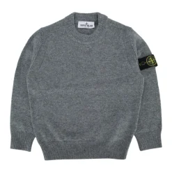 Feinstrickpullover mit Rundhalsausschnitt>Stone Island Discount