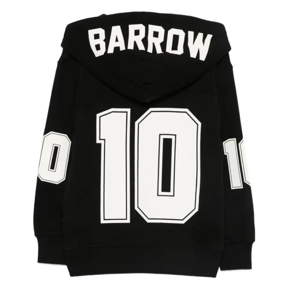 Felpa con stampa Cappuccio Profili a coste>BARROW Hot