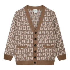 FF Pointelle-Strickjacke>Fendi New