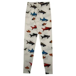 Figurbetonte Leggings>WHITE New