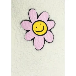 Fleece mit floralem Motiv><noscript><img width=