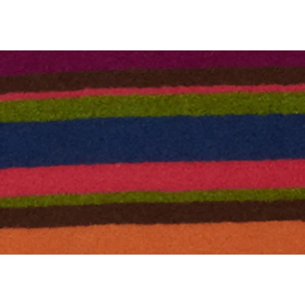 Fuchsia Gestreifter Fleece-Strampler>GALLO Online