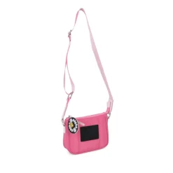 Fuchsia Taschen mit Logo Patch Charme><noscript><img width=