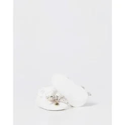 Gelbe Glitter Mary Janes Schuhe>Monnalisa Hot