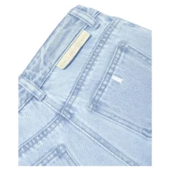 Gem-Embellished Denim Jeans><noscript><img width=