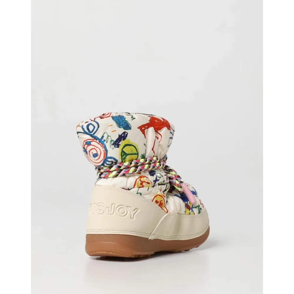 Gemütliche Schneestiefel mit Doodle-Print>Khrisjoy Sale