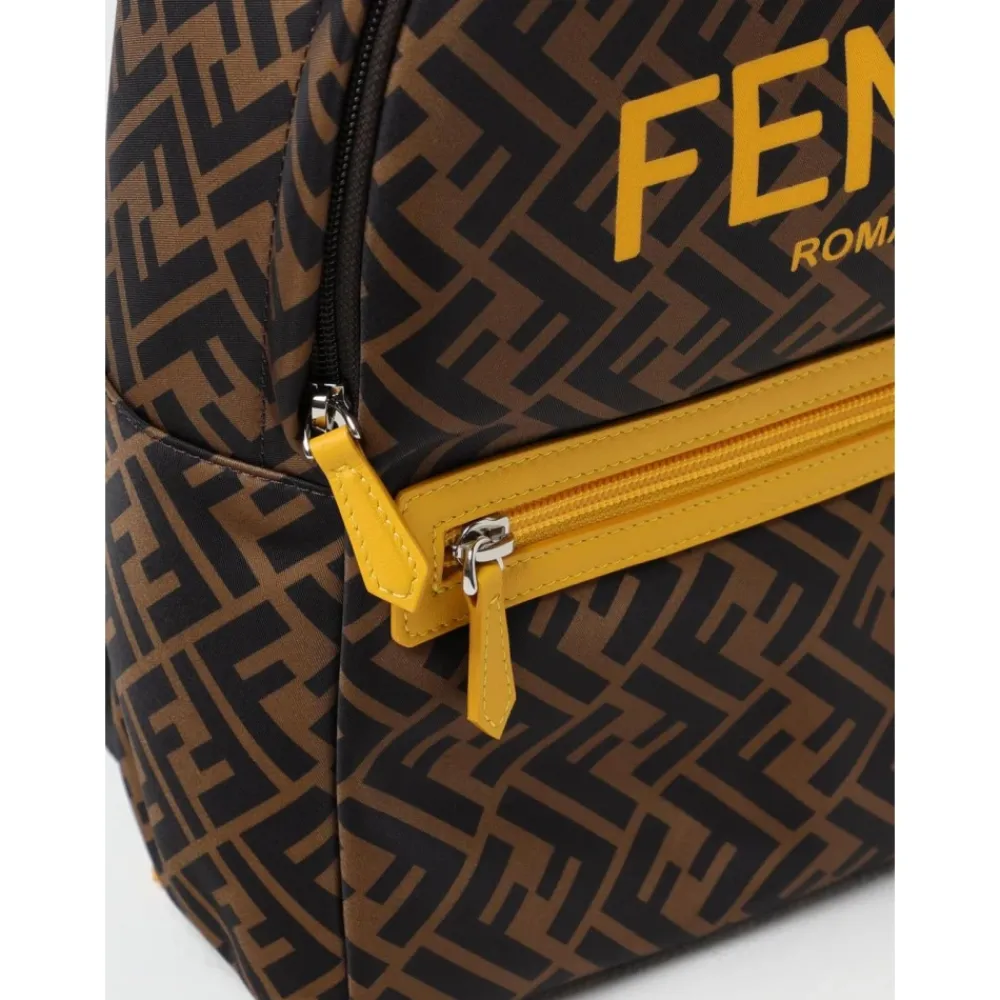Gemusterter Logo-Rucksack>Fendi Discount