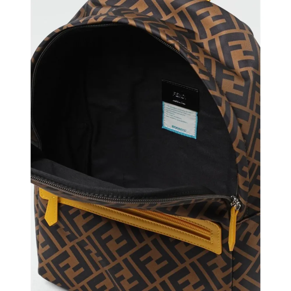 Gemusterter Logo-Rucksack>Fendi Discount