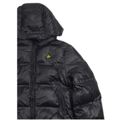 Gepolsterte Kinderjacke mit Kapuze>Lyle & Scott