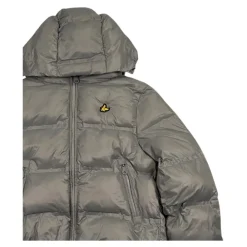 Gepolsterte Kinderjacke mit Kapuze><noscript><img width=