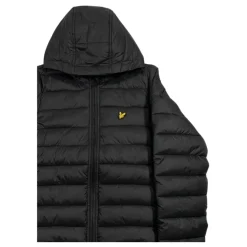 Gepolsterte Kinderjacke mit Kapuze><noscript><img width=