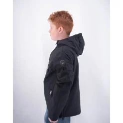 Gepolsterte Nylon Kapuzenjacke><noscript><img width=