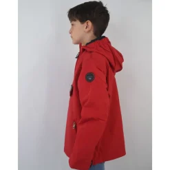 Gepolsterte Nylon Kapuzenjacke><noscript><img width=