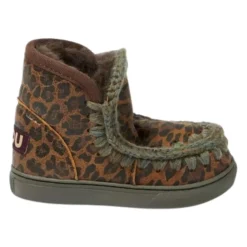 Gepunktete Flache Schuhe Eskimo Stil>Mou Outlet