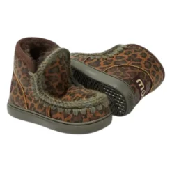 Gepunktete Flache Schuhe Eskimo Stil><noscript><img width=