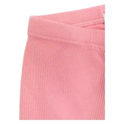 Gerippte Leggings mit Logo><noscript><img width=