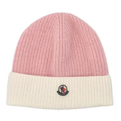 Gerippte Nylonmütze Logo Vorne>Moncler Outlet