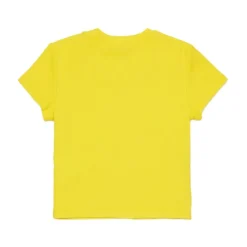 Geripptes T-Shirt mit Logo und Rundhalsausschnitt>Dsquared2 Clearance