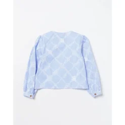 Gestreifte Nautische Seilprint Bluse>Versace