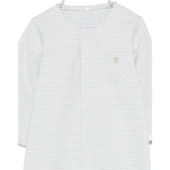 Gestreifter Body mit Tasche><noscript><img width=