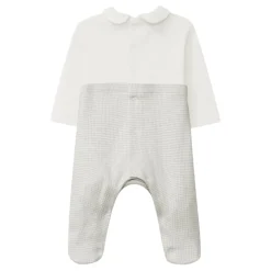 Gestreifter Dungaree-Spielanzug>Laranjinha Discount