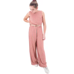 Gestreifter Lurex-Jumpsuit>Liu Jo Sale