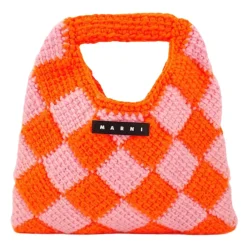 Gestrickte Crochet Bicolor Kinder Tasche>Marni Discount