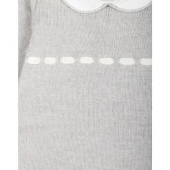 Gestricktes es Kleid Peter Pan Kragen><noscript><img width=