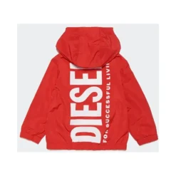 Giubbino manica lunga in Nylon con Cappuccio>Diesel Discount