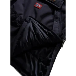 Giubbino ricamato con Patta><noscript><img width=