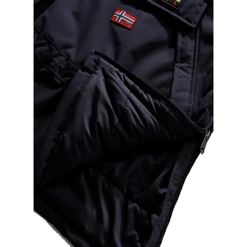 Giubbino ricamato con Patta>Napapijri Best