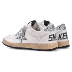 Glitter Star Sneakers mit Vintage-Effekt><noscript><img width=