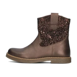 Glitzernde Bronze Mädchen Stiefeletten>Ton & Ton Online