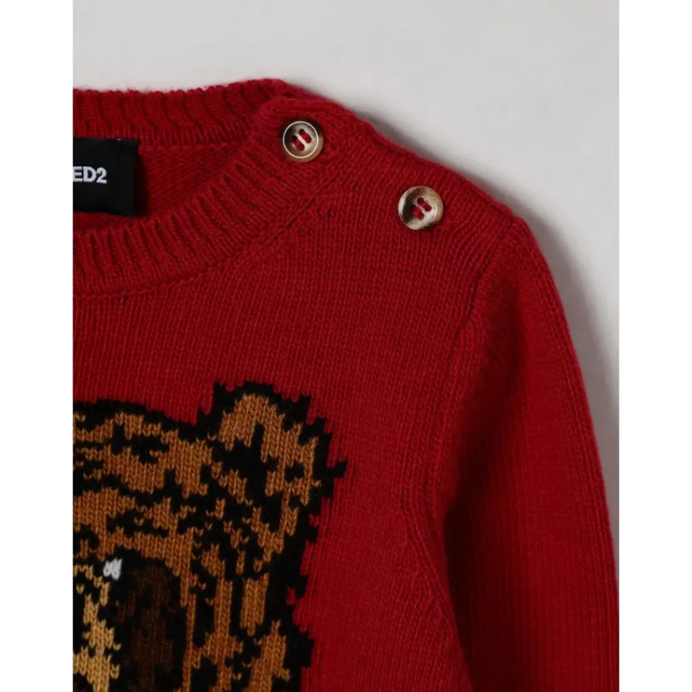 Graphic Knit Sweater>Dsquared2 Hot