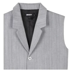 e Kinderjacke mit Silberstreifen><noscript><img width=